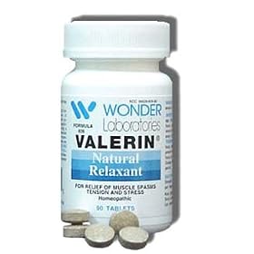 LEG CRAMPS, MUSCLE CRAMPS Natural Relaxant Valerin� Valerin� - 90 Capsules #6061