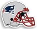 New England Patriots 12 Helmet Car Magnet