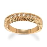 .25 ct. t.w. Diamond Wedding Ring In 14kt Yellow Gold. Size 6