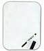 White 8 x 10 Tac-On Dry Erase Message Board