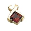 14kt Yellow Gold Stylish Mozambique Garnet Pendant