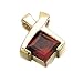 14kt Yellow Gold Stylish Mozambique Garnet Pendant