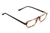 Dr. Dean Edell Classic Half-Eye Reader, Tortoise, +2.00