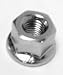 Hub Axle Nut Pyramid Rear For-Hg20 10X1