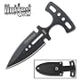 United Cutlery - Undercover Magnum Push Dagger, Black,S/S Handle,Nylon Sheath