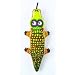 Fat Cat, Inc. Doggy Hoots Strapping Yankers Dog Toy Alligator (6"x15" long dog toy - Alligator)