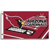 Arizona Cardinals NFL Field Design 3'x5' Banner Flag