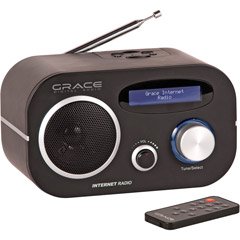 Grace Digital GDI-IRP600 Wi-Fi Internet Radio with FM Tuner