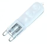 25 watt 120 volt T4 Bi-Pin (G9) Base Frosted Capsylite Halogen Incandescent Sylvania Light Bulb