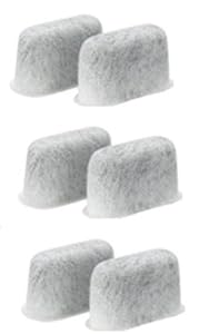 6 Replacement Charcoal Water Filters For Cuisinart Coffee Maker