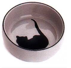 SPOT Grecian Stoneware Cat Dish