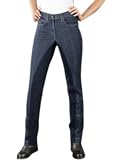Covalliero 326715 Damen Jodphur Reithose Denim Clarino 3/4-Besatz Gr. 34