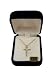 Pack of 2 Gold & Pearl Cross Pendant Necklaces