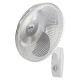 Air King 9016 Commercial Grade Oscillating Wall Mount Fan, 16-Inch