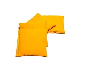 Cornhole Bags (Set of 4):: Choose Your Colors (Yellow)