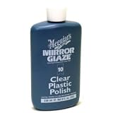 Meguiars #10 Clear Plastic Polish, 8 oz Bottle