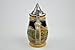 0.6 Liter | OktoberfestHaus Oktoberfest Mugs German Beer Festival Scene Tankard Ceramic Beer Stein Beer Lovers Gifts With Lid Jarras Para Beber Cerveza