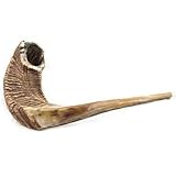 Shofar Ram's Horn Shofar Large Size 43-46cm Natural White