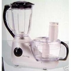 James Martin Food Processor Silver / Black