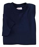 Hanes Beefy-T - Youth 100% Cotton T-Shirt Navy-XL