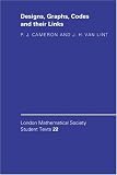 Books : Designs, Graphs, Codes and Their Links (London Mathematical Society Student Texts) (London Mathematical Society Student Texts)