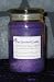 22oz Passionate Purple Soy Candle - Flat-lid Apothecary Jar