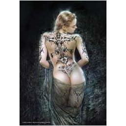 Luis Royo - Tattoo 'n Veil - Fantasy Fabric Poster 30'' x 40''- #91