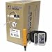 Cat 5e Network Install Kit with tool, tester, & 1000' Solid Plenum Cable