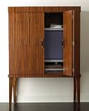 JohnRichard Collection Rosewood Entertainment Cabinet