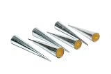 Keep It Simple With Katie Brown Galvanized Tealight Cones, Set 6