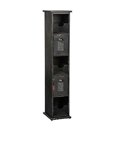 Metal Loft Mobile verticale New York Loft Nero