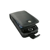 HP IPAQ 211 Leather Flip Type Case (Black)
