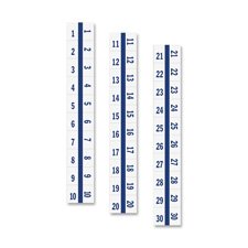 Quality Product By Tabbies - Legal Index Tabs 11-20 10 Tabs Blue Edge
