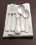 Wallace 65 pc Continental Royal Shell Flatware Set