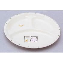 美濃焼　ベビー食器 ランチプレート　うさぎ