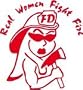 Real women fight fires Sticker