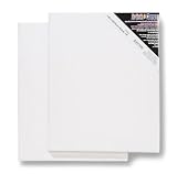 Darice11-Inch-by-14-Inch Stretched Canvas, 2-Pack