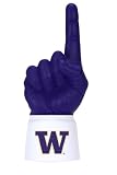 NCAA Washington Huskies Licensed Purple Ultimate Hand Foam Finger and White Jersey Sleeve