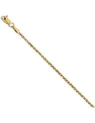 Leslies 14K Valu-plus 1.5mm Diamond-cut Chain