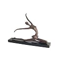 Ballerina in Half Split Bronze Sculpture