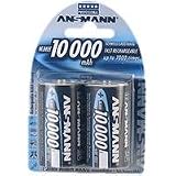Ansmann NiMH Akku D Mono 10000 mAh 2er Pack