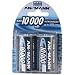Ansmann NiMH Akku D Mono 10000 mAh 2er Pack