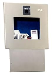 SecureLogic Wall Safe Battery Operated Keypad Wall Vault ETL 20710
