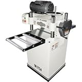 Shop Fox W1724 3 HP 15 Spiral Cutterhead Planer with Closed Stand