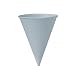 SOLO 8RB-2050 Bare Eco-Forward Treated Paper Cone Water Cup, 8 oz Capacity, White (10 Packs of 250)