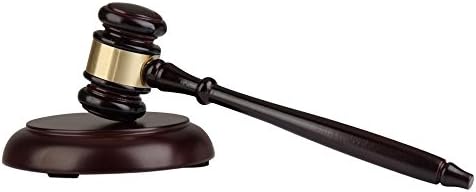 Gypsophila Wooden Handcrafted Wood Gavel Sound Block for Lawyer Judge Auction light sounds Sale
