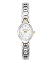 Bulova Women's Silver-Tone Patterned Bracelet Watch #98V00