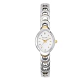Bulova Ladies Silver-Tone Patterned Bracelet Watch #98V00 by Bulova
