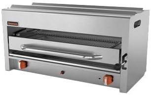 Sierra Range SRS-36 36 Gas Salamander Broiler, 2 Burners, NG, Each