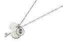 FOSSIL Damencollier Edelstahl 80 cm JF84799040